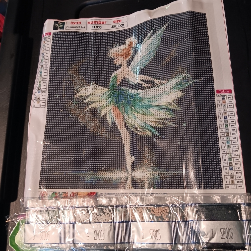Disney Tinkerbell Diamond Painting Kit 30x30
